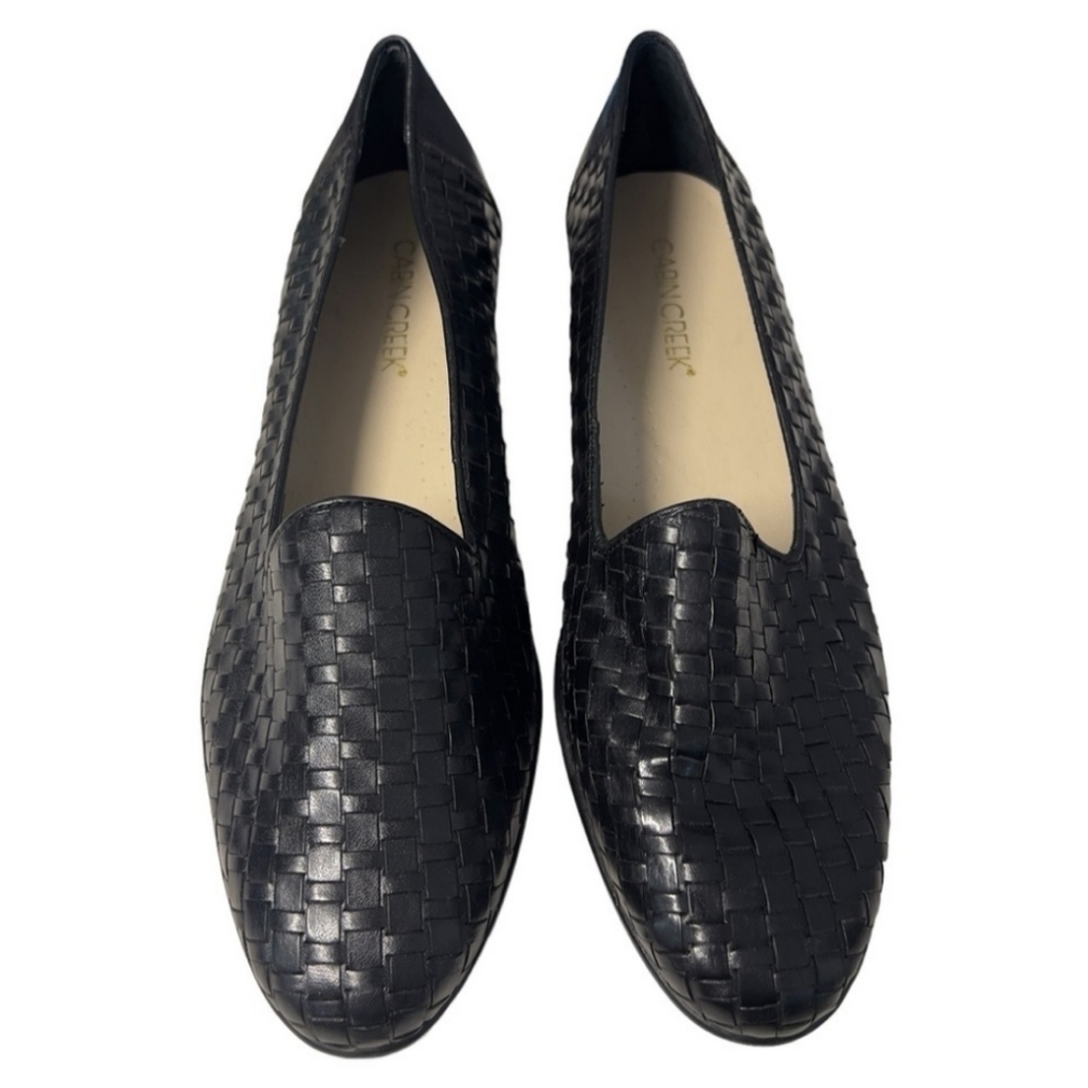 Vintage Cabin Creek Womens Woven Loafer Shoes Sz 11 - Picture 2 of 10